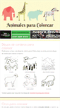 Mobile Screenshot of animalescolorear.com